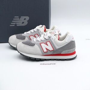NEW Size 12.5 Little Kid's New Balance 574 Suede Sneakers PC574DT2 Rain Cloud